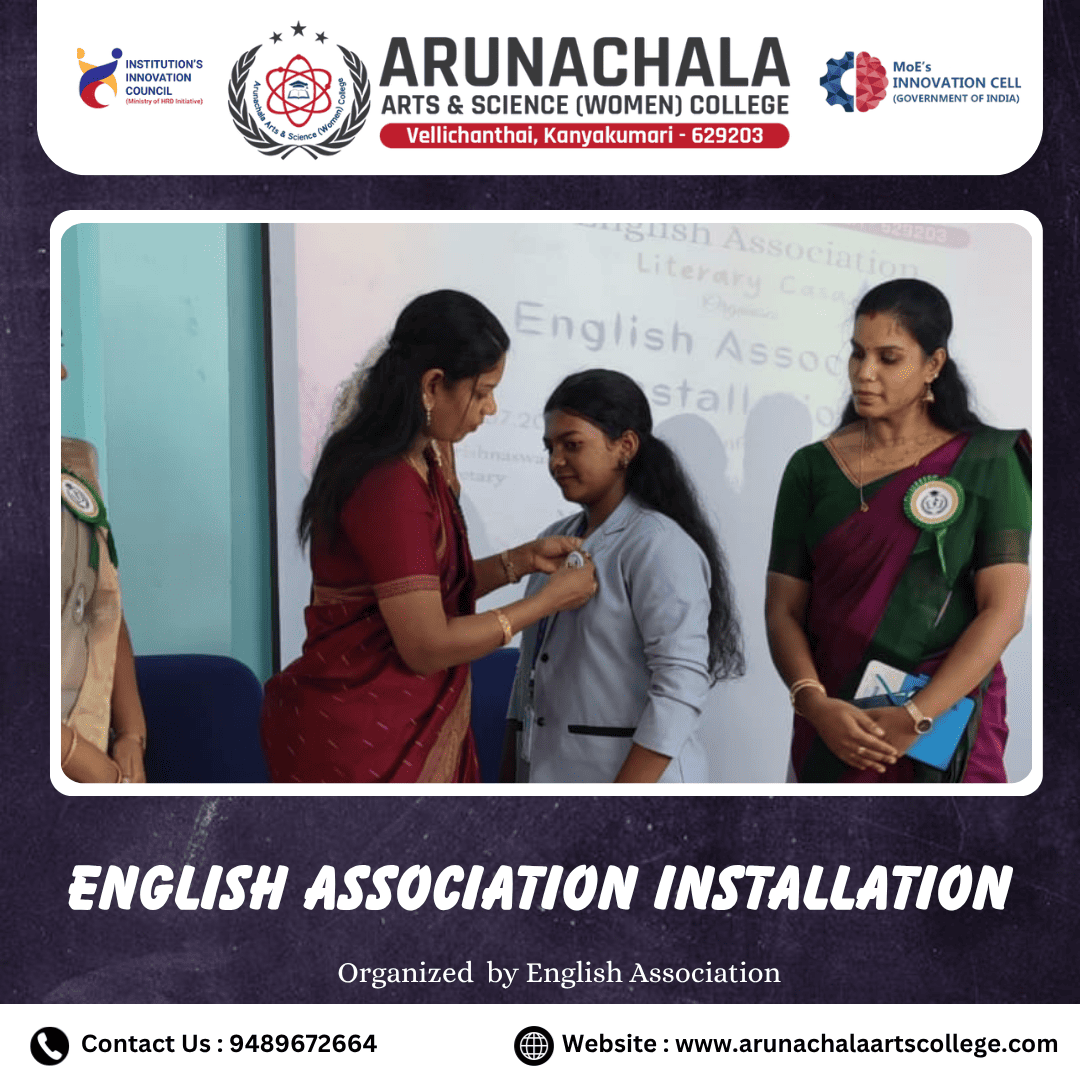  English Association Installation 2026 