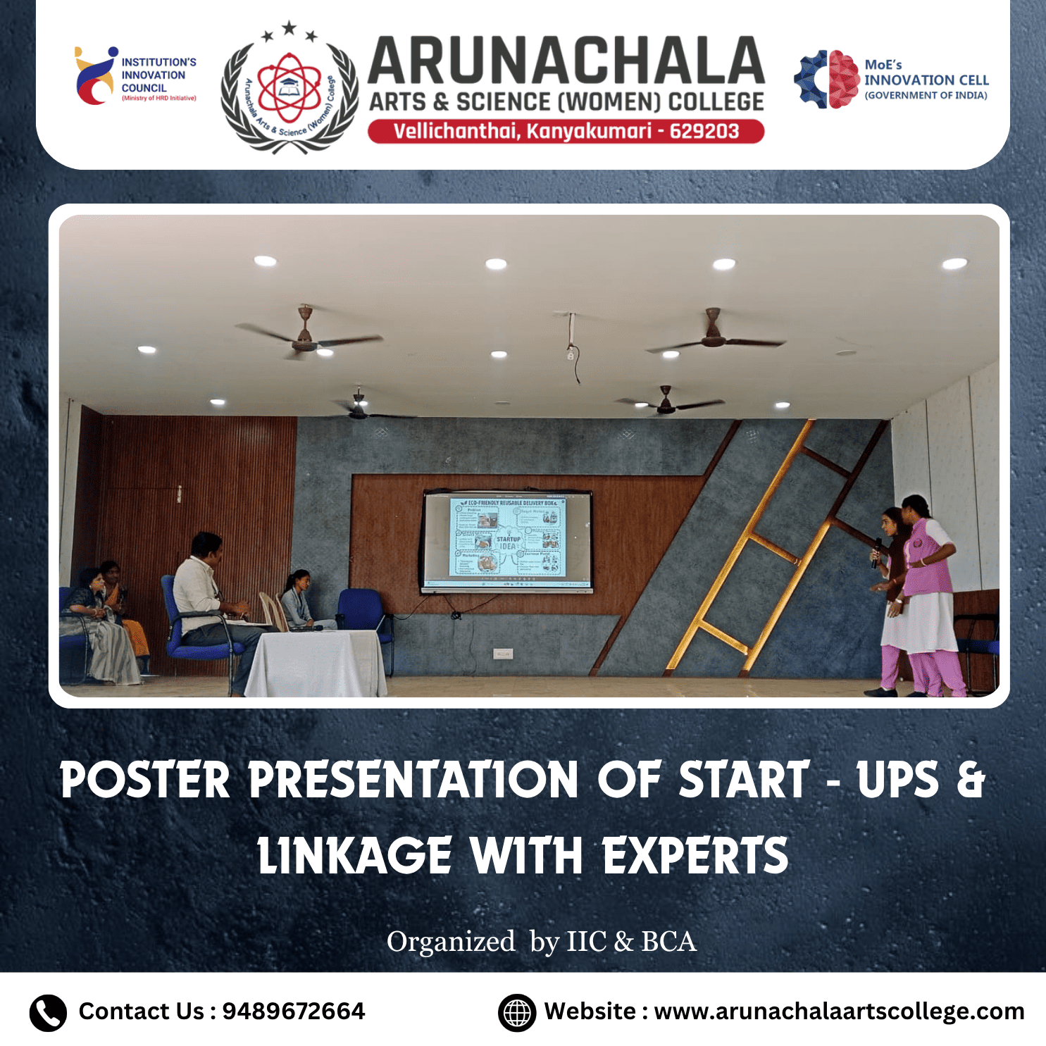Poster Presentation of Start-Ups & Linkage with Experts | Empowering Innovation & Entrepreneurship