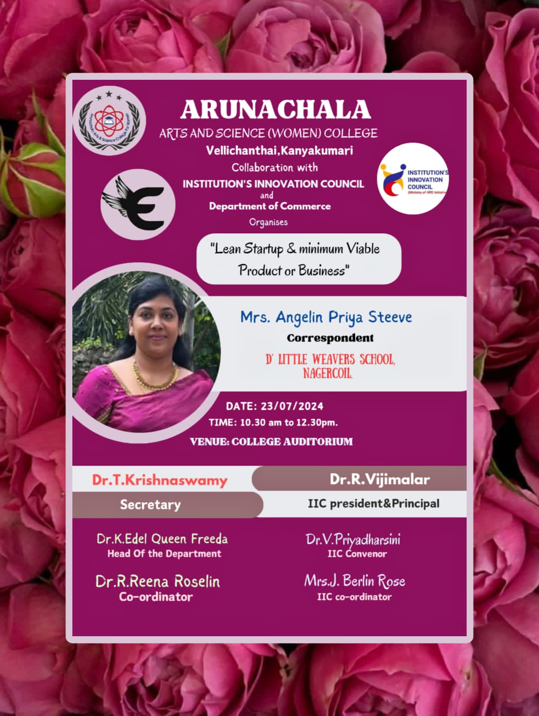 Department of Commerce in collaboration with Institutions Innovation Council organizes a seminar on 