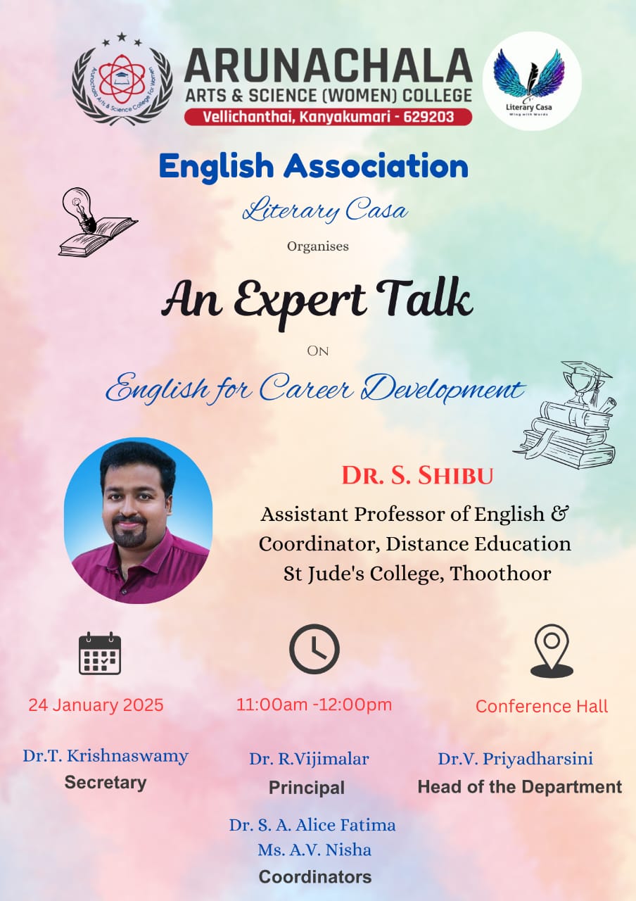 An Expert Talk on English for Career Development 