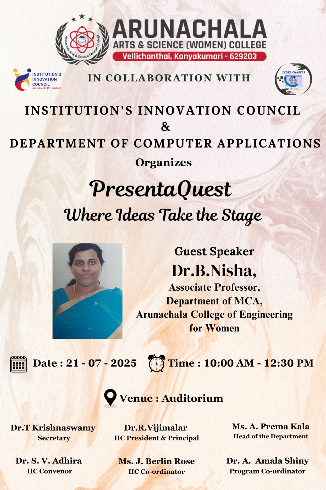 Presenta Quest Where Ideas take the Stage