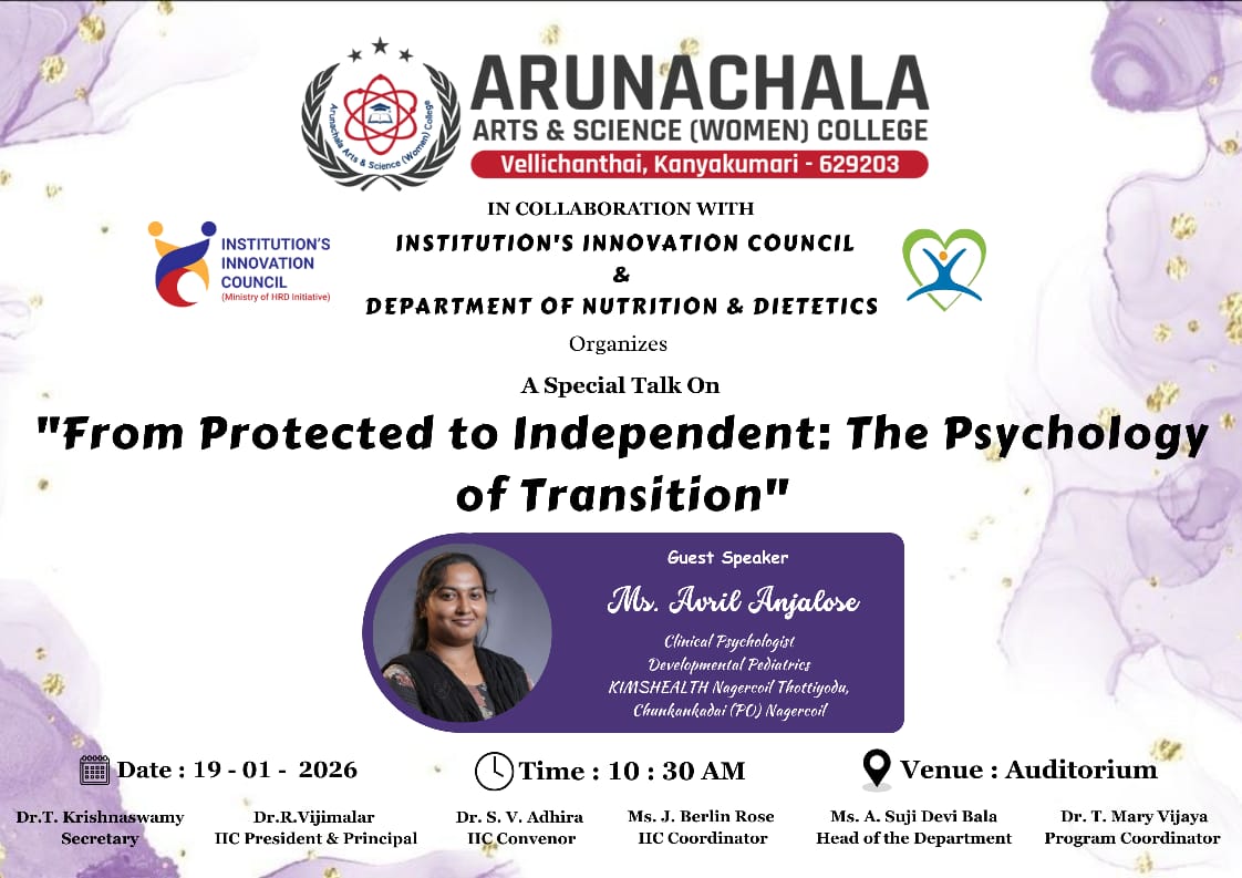 From Protected to Independent : The Physchology of Transition 